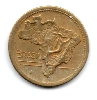 1946 - 2 Cruzeiros - ERRO: Cunho Entupido - Moeda Brasil - Foto 3