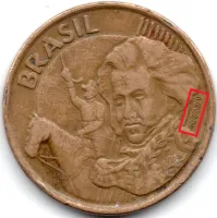 2000 - 10 Centavos - ERRO: Duplicação - Moeda Brasil