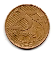 2013 - 25 Centavos - ERRO : Duplicação - Moeda Brasil - Foto 3