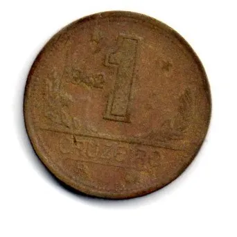 1942 - 1 Cruzeiro - Moeda Brasil