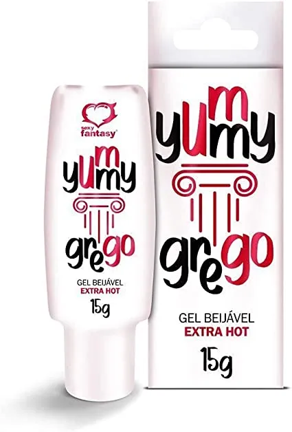 Yummy Grego Beijável Extra Hot 15G Sexy Fantasy