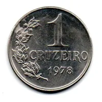 1978 - 1 Cruzeiro - Moeda Brasil