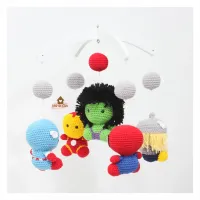 Móbile Super Heróis + Bolinhas  - Foto 10