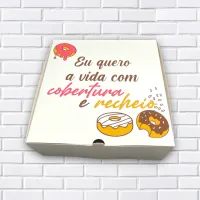 Caixa Para Donuts 4 - Modelo 2 - Personalizada* - Foto 3