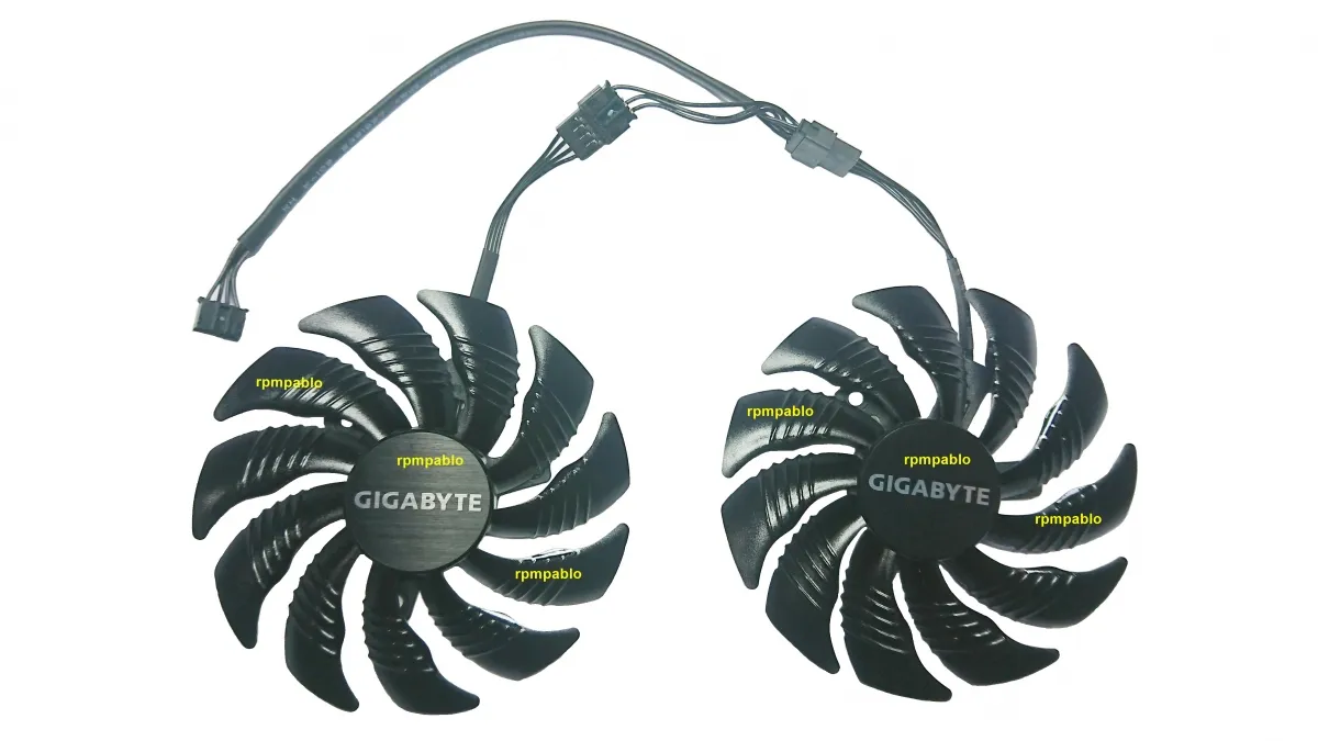 Dual Cooler Para Placa de Vìdeo Gigabyte GV-R939XG1 GAMING-8GD