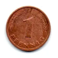 Alemanha - 1983J - 1 Pfennig - Foto 2