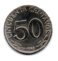 Bolivia - 1965 - 50 Centavos