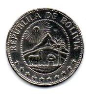 Bolivia - 1965 - 50 Centavos - Foto 2