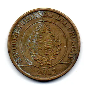 Uruguai - 2012 - 1 Peso