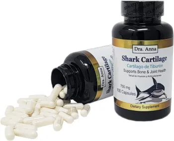 Shark Cartilage 100 Capsules 750mg  - Foto 2