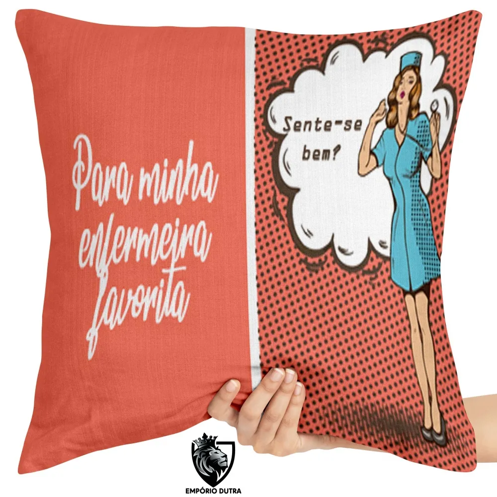 Almofada Enfermeira favorita enfermagem Imagem