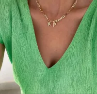 choker  inicial duas letras  - Atenção ao prazo de envio