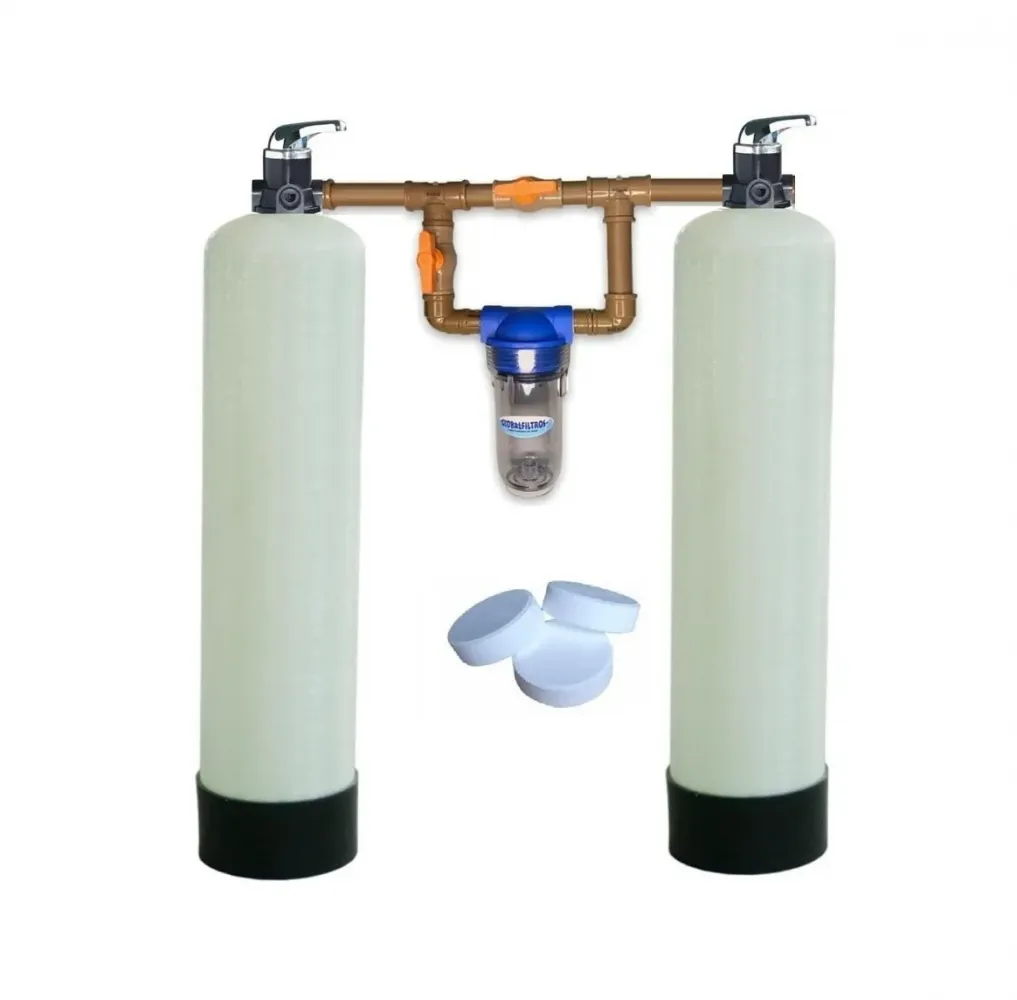 Sistema Tratar Água Coliforme Ferro Manganês Capa Rosa GBF835