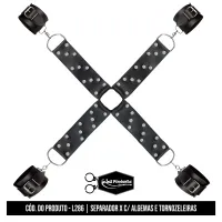 SEPARADOR X COM ALGEMAS E TORNOZELEIRAS