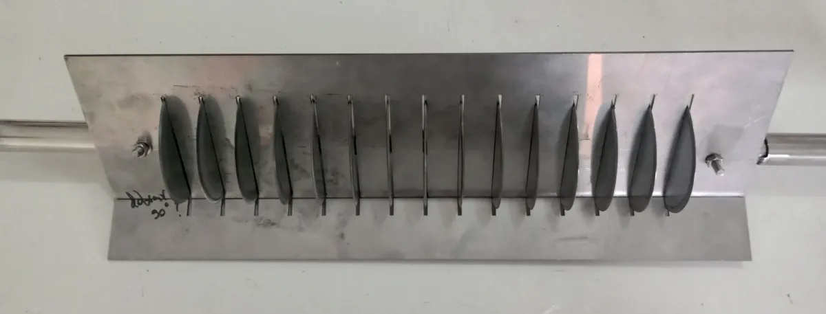  CORTADOR ROLO INOX 304  C/CHAPA LIMITADORA