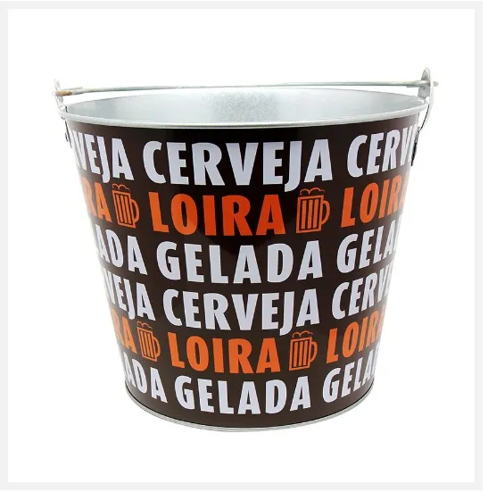 Balde Para Garrafa Decorado Imagem
