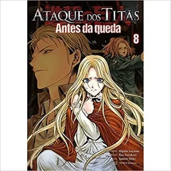 MANGA ATAQUE DOS TITANS ANTES DA QUEDA VOL 8 (PRODUTO USADO - MUITO BOM)