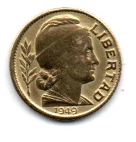 Argentina - 1949 - 10 Centavos - Polida