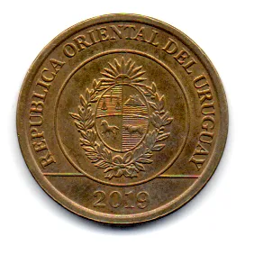 Uruguai - 2019 - 1 Peso