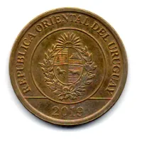 Uruguai - 2019 - 1 Peso