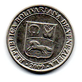Venezuela - 2009 - 25 Centimos