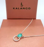 Colar de prata 925 com pedras - 231666 - Foto 4