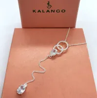 Colar de prata 925 Elegance - 231667 - Foto 4