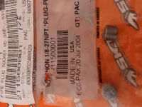 Parafuso Plug Cover Cone Eixo Turbina Hélice Jetski Jetboat BRP Seadoo Original 211500001 - Foto 2