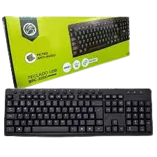 Teclado USB Com Fio BPC-8260, BRAZIL PC