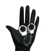 ALGEMAS DE DEDO EM METAL CROMADA - HARD.                                                                                                        LIBYSEXSHOP - Foto 5
