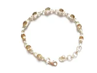 Pulseira Citrino Verde