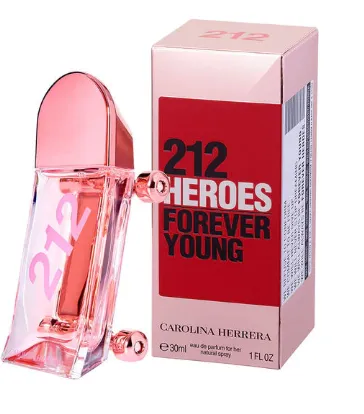PERFUME  FEMININO CAROLINA HERRERA 212 HEROES  EAU DE PARFUM 80ML