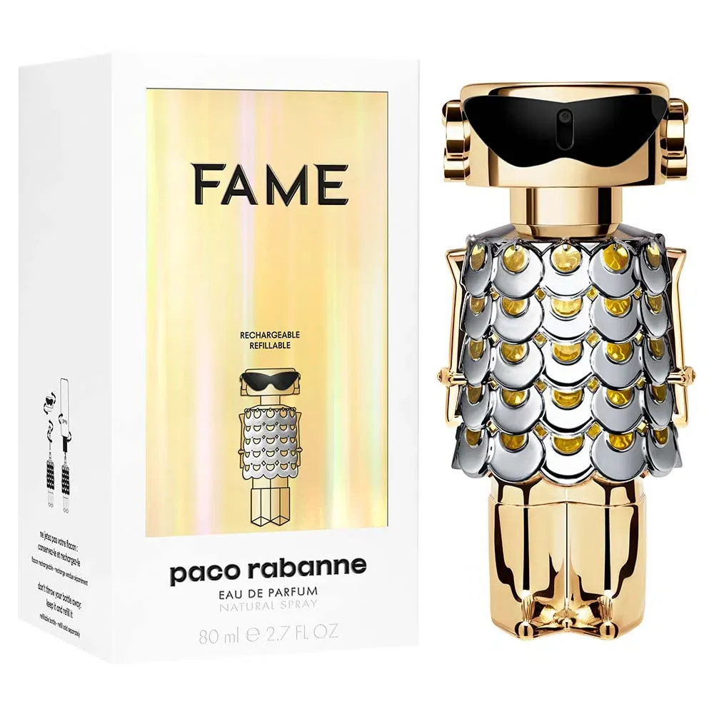 PERFUME FEMININO  FAME PACO RABANNE  EAU DE PARFUM 80ml