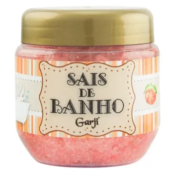 SAIS ESPUMANTES DE BANHO GARJI 150 G  FRAGRÂNCIA PITANGA  - AROMAS.                                                                                                                  LIBYSEXSHOP