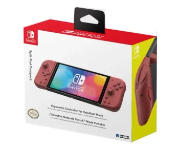 Controle Split Pad Compact (Apricot Red) vermelho - Nintendo Switch 