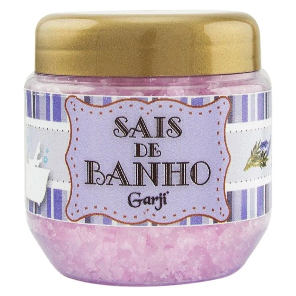 SAIS ESPUMANTES DE BANHO GARJI 150 G FRAGRÂNCIA LAVANDA - AROMAS.                                                                                     LIBYSEXSHOP Imagem