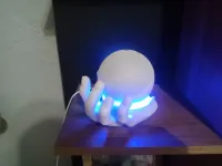 Suporte De Mesa Alexa Echo Dot 4ª Geração Mãos  - Foto 5