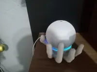 Suporte De Mesa Alexa Echo Dot 4ª Geração Mãos  - Foto 6