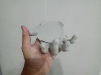 Suporte De Mesa Alexa Echo Dot 4ª Geração Mãos  - Foto 7