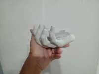 Suporte De Mesa Alexa Echo Dot 4ª Geração Mãos  - Foto 8