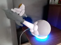 Suporte Echo Dot Alexa 4 Amazon Modelo Astronauta Exclusivo