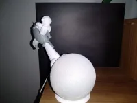 Suporte Echo Dot Alexa 4 Amazon Modelo Astronauta Exclusivo - Foto 5