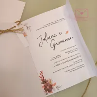 Convite de casamento
