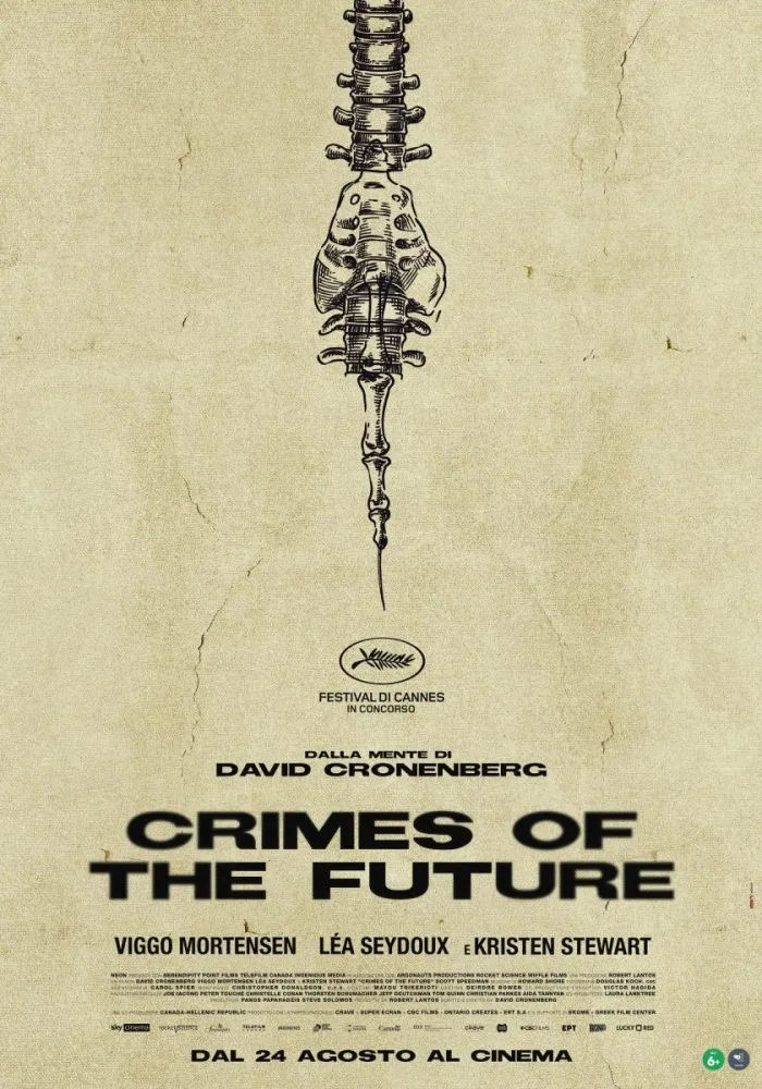 Crimes do Futuro (2022) David Cronenberg DVD - legendas em português Imagem