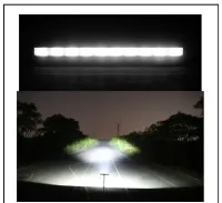 BARRA DE LED SLIM FUME 420W C/DRL LINE LIGHT 1,05M - Foto 3