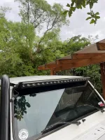 BARRA DE LED SLIM FUME 420W C/DRL LINE LIGHT 1,05M - Foto 2