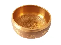 Tigela/Bowl Tibetano Dourado. 15,5 cm - Foto 2