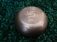 Tigela/Bowl Tibetano Dourado. 15,5 cm - Foto 7