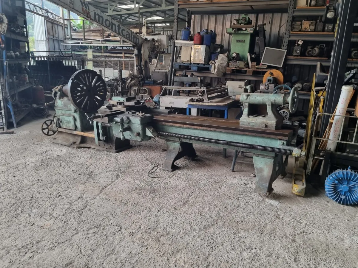 Torno Mecânico Schutte (geral) 600 x 3300 mm- Cód. 1505