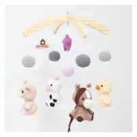 Móbile Fazendinha  - Estrela + Bolinhas - Foto 2